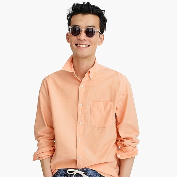 j crew pima oxford